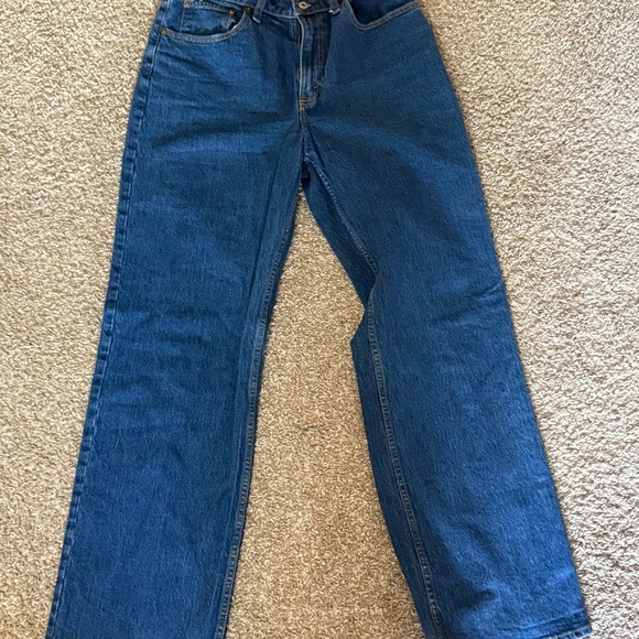 Abercrombie CURVE LOVE High Rise 90s Relaxed Jeans - Picture 2 of 4